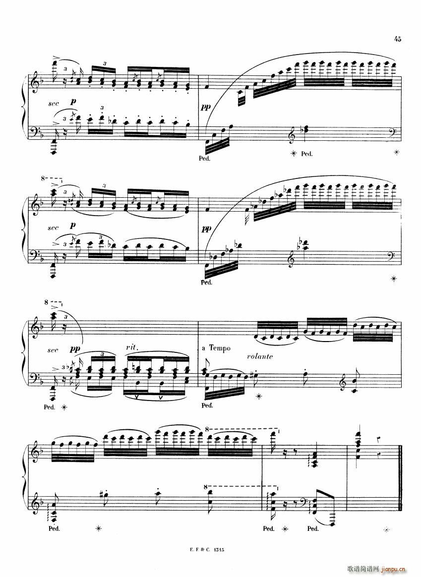 Chaminade 6 Etudes Op35 二4