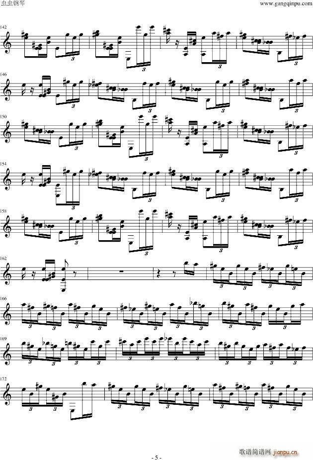 魔笛主题变奏曲 单手_索尔5