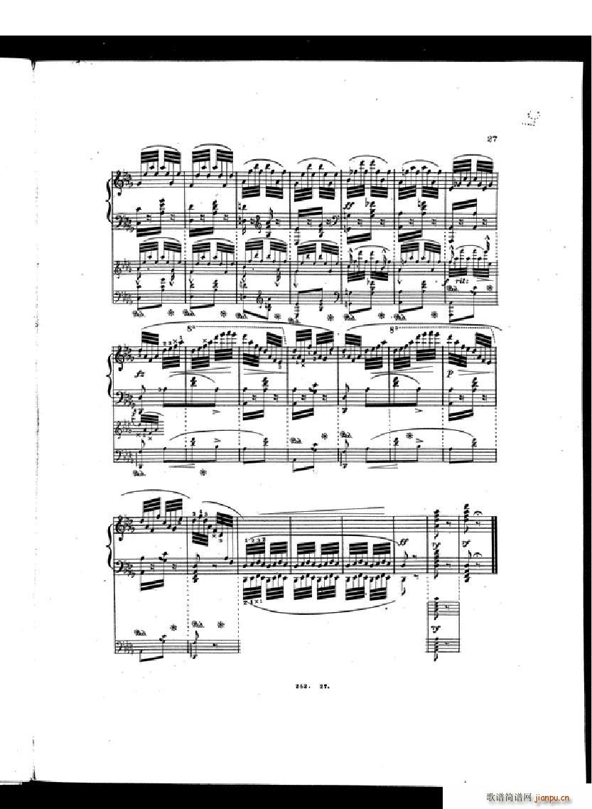 Czerny Etudes de la velocite book II25