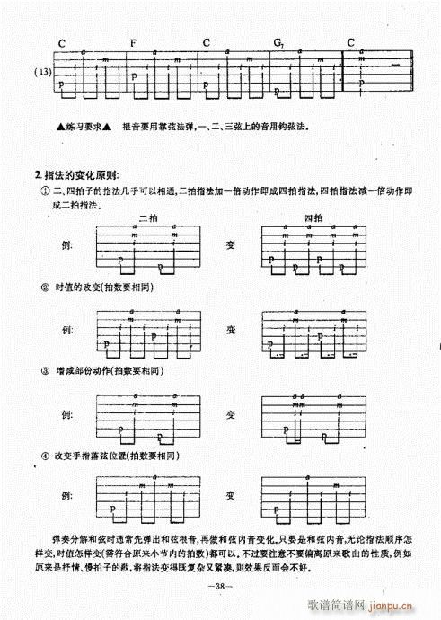 民谣吉他经典教程21-6018