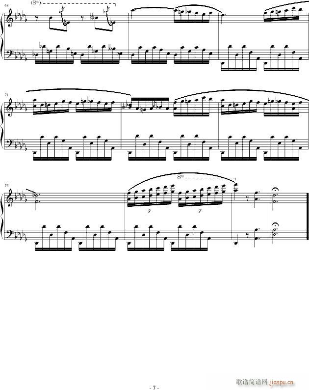 降D大调夜曲_肖邦-chopin6