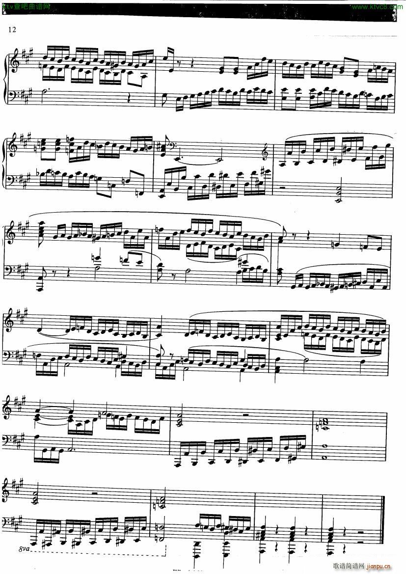 Busoni Suite Campestre for Piano9