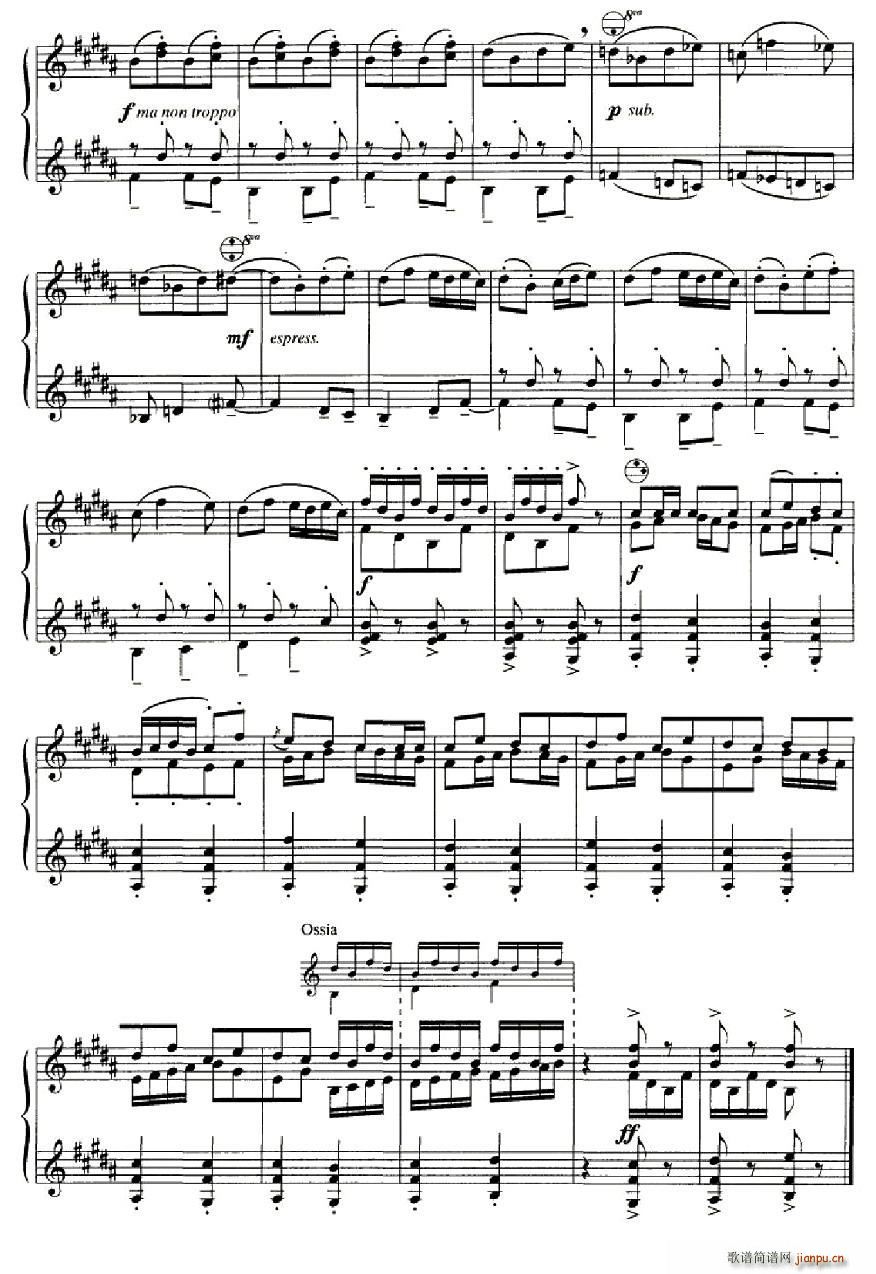 斯特拉文斯基 - 八首自由低音手风琴小品8