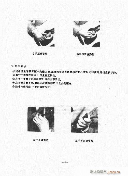 民谣吉他经典教程目录1-2021