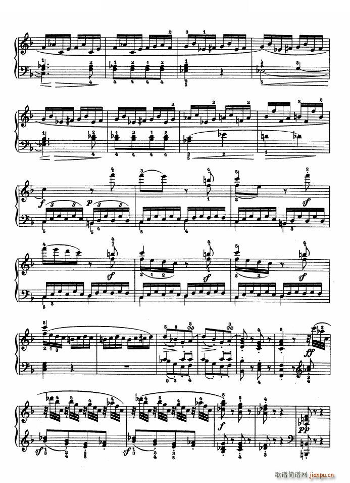 F大调第六钢琴奏鸣曲 - Op 10―2 Op 10―2 - -_贝多芬 beethoven6