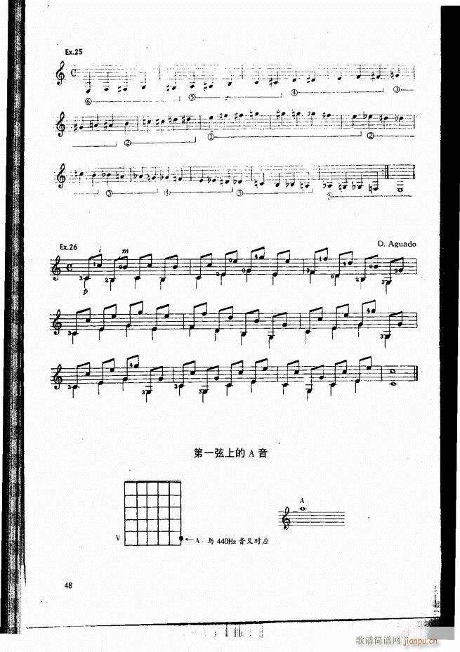 古典吉他演奏教程 目录 前言 1-6055