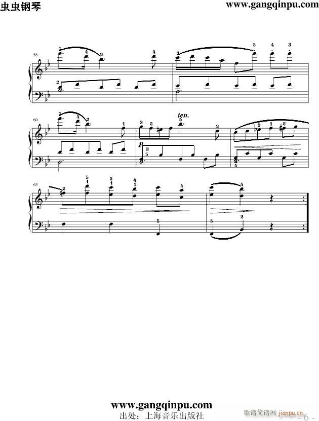 练习曲给初学者51至54_车尔尼-Czerny6