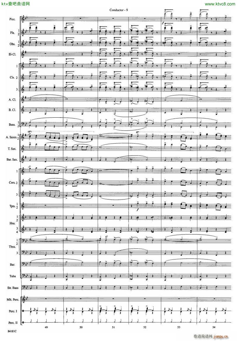 Anderson Sleigh Ride full score10