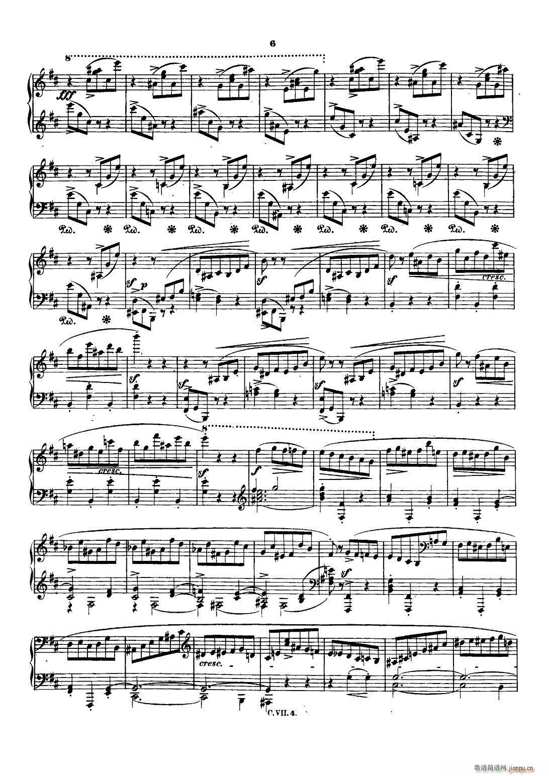 肖邦 钢琴谐谑曲 Chopin Scherzo（No 1 b小调 Op 20）5
