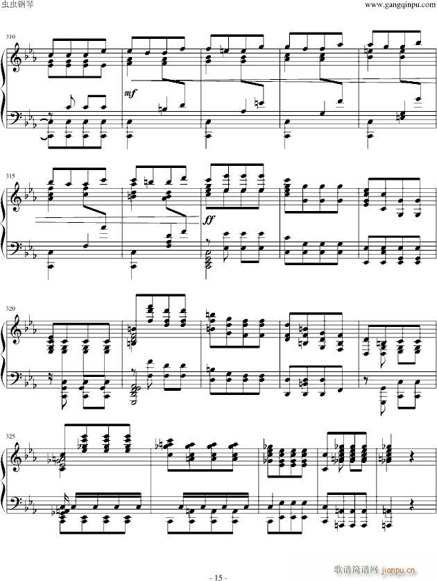 李斯特改编贝多芬 命运 独奏版_贝多芬 beethoven15