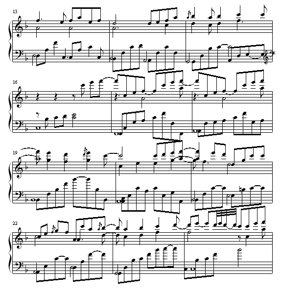 Love me-钢琴谱(钢琴曲)-Yiruma2