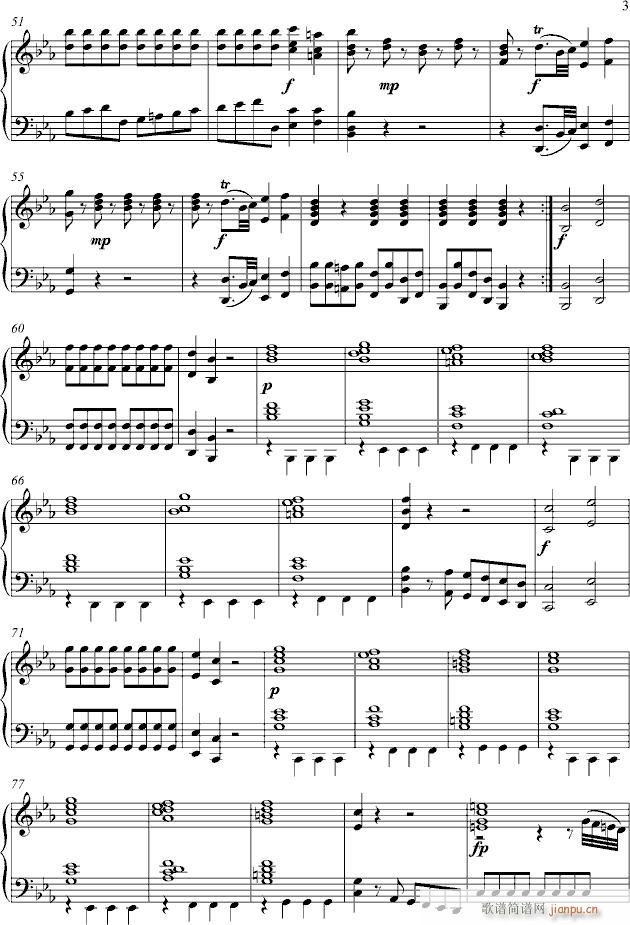 Symphony No.1 for Piano Solo_莫扎特3