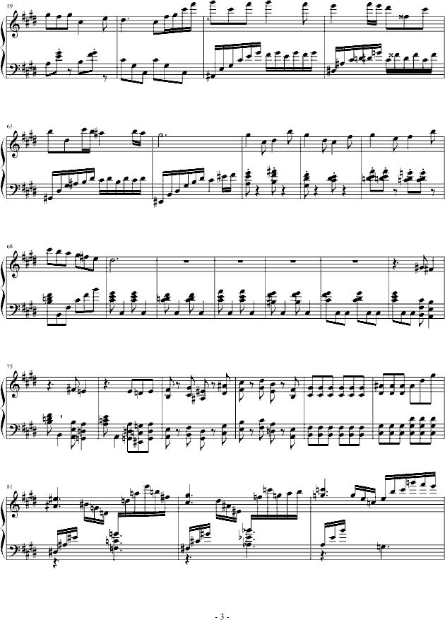 约定之滩-钢琴谱(钢琴曲)-乐侠3