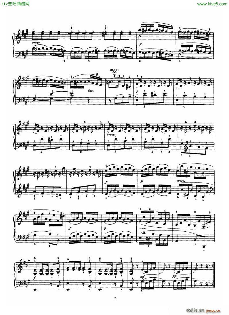 Haydn Piano Sonata No 30 In A2