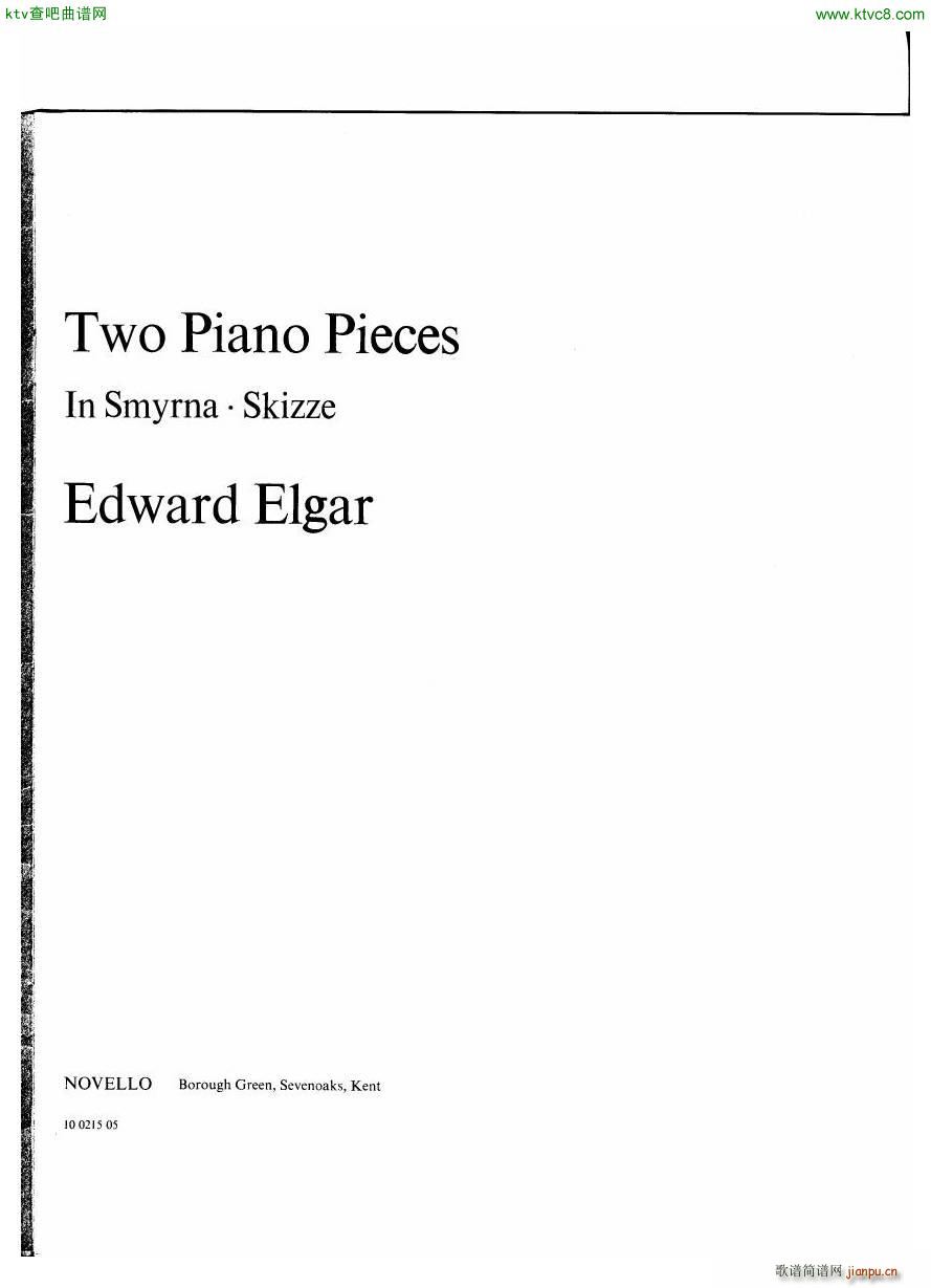 Elgar Two Piano Pieces1