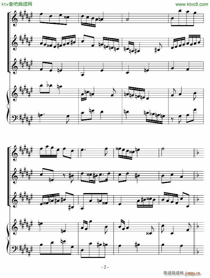 BACH变奏曲 第一和第二变奏2