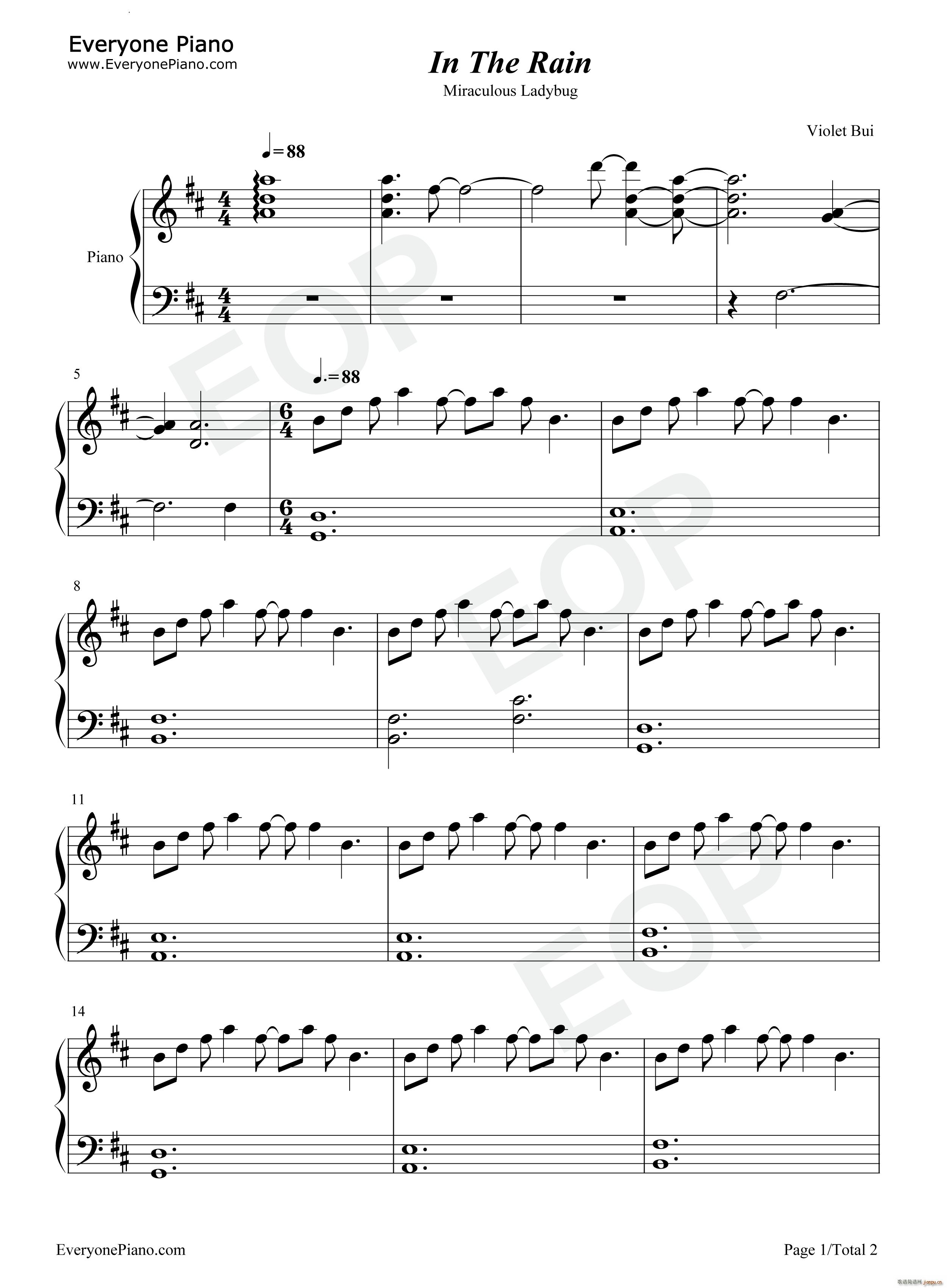 In The Rain瓢虫雷迪OST_Jeremy Zag Noam Kaniel1