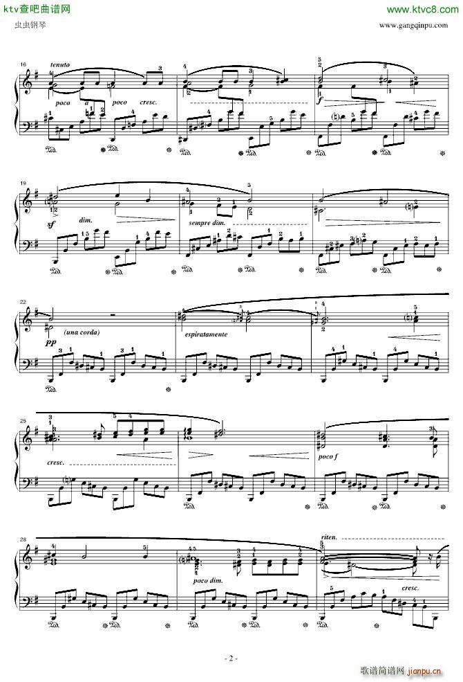 e小调夜曲_肖邦 chopin2