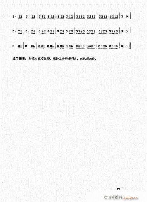 简捷实用唢呐教程  （上册）目录1-2020