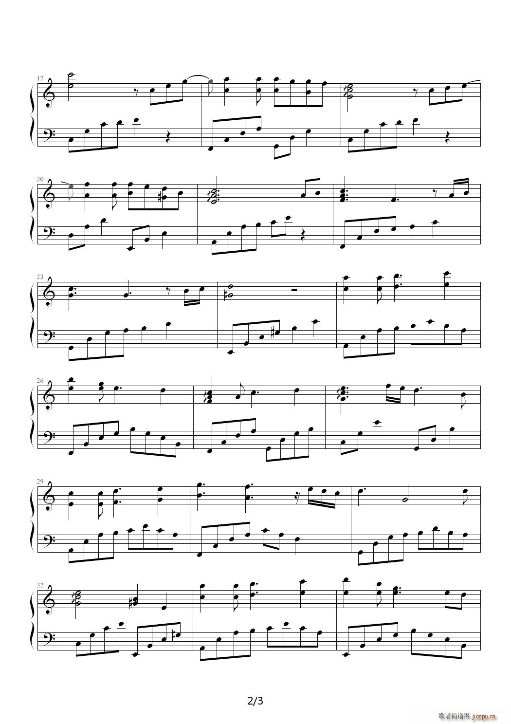 a小调前奏曲 C调2