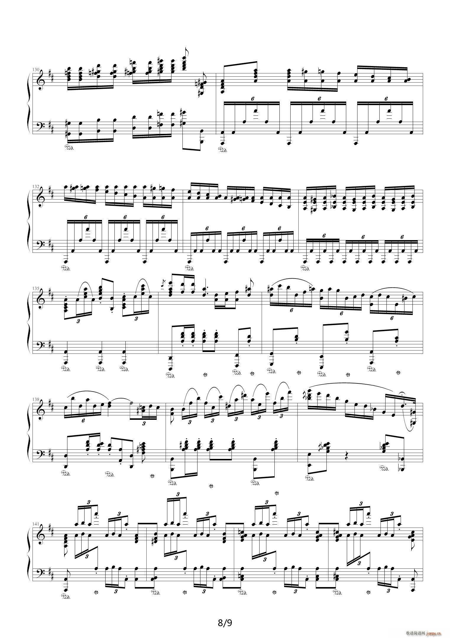 Polonaise in D Major D调8