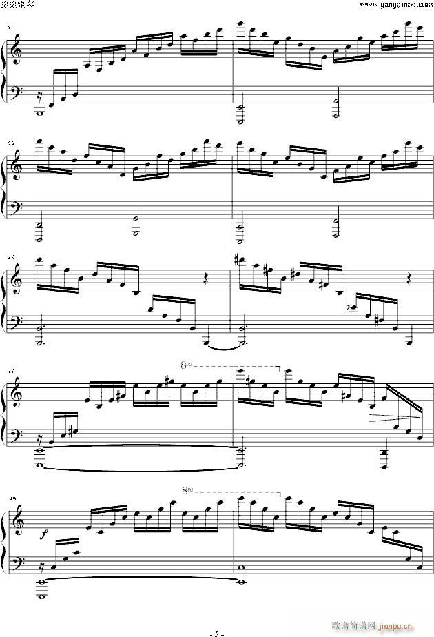 练习曲-Etude OP 10 No 1_肖邦 chopin5