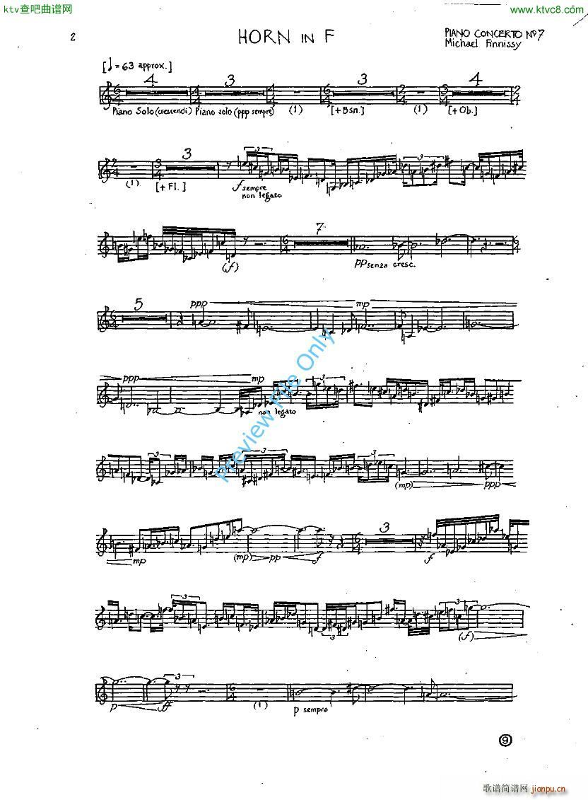 Finnissy Piano Concerto No 729