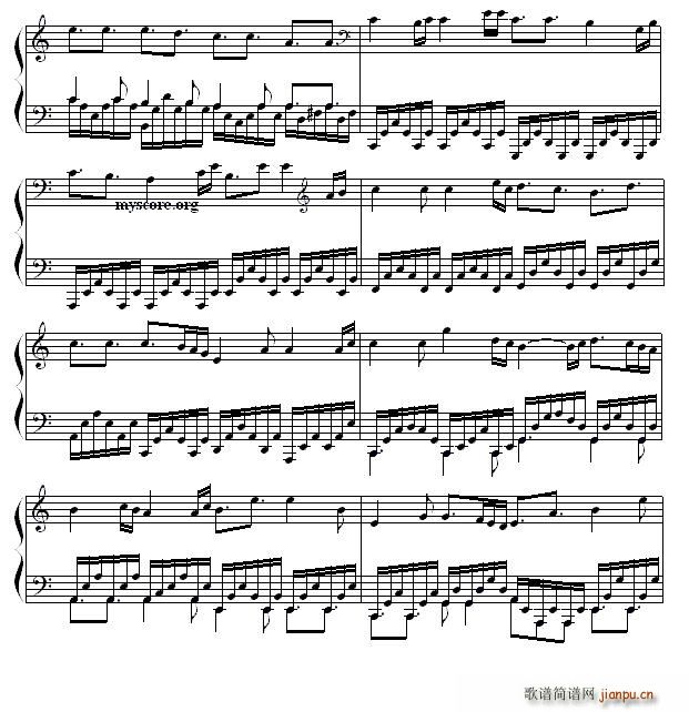 钢琴课（The Piano）（选自澳大利亚电影《钢琴课》）2