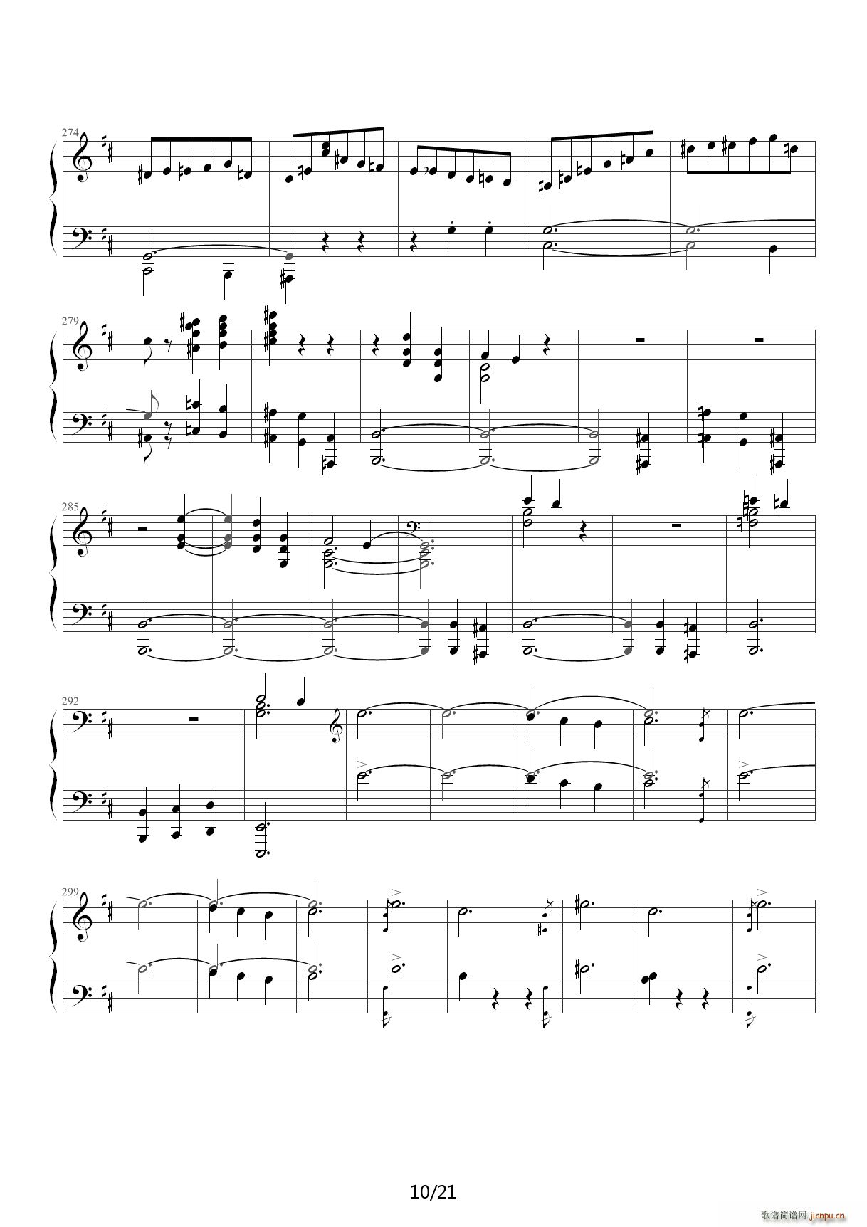 肖邦第一谐谑曲 D调10