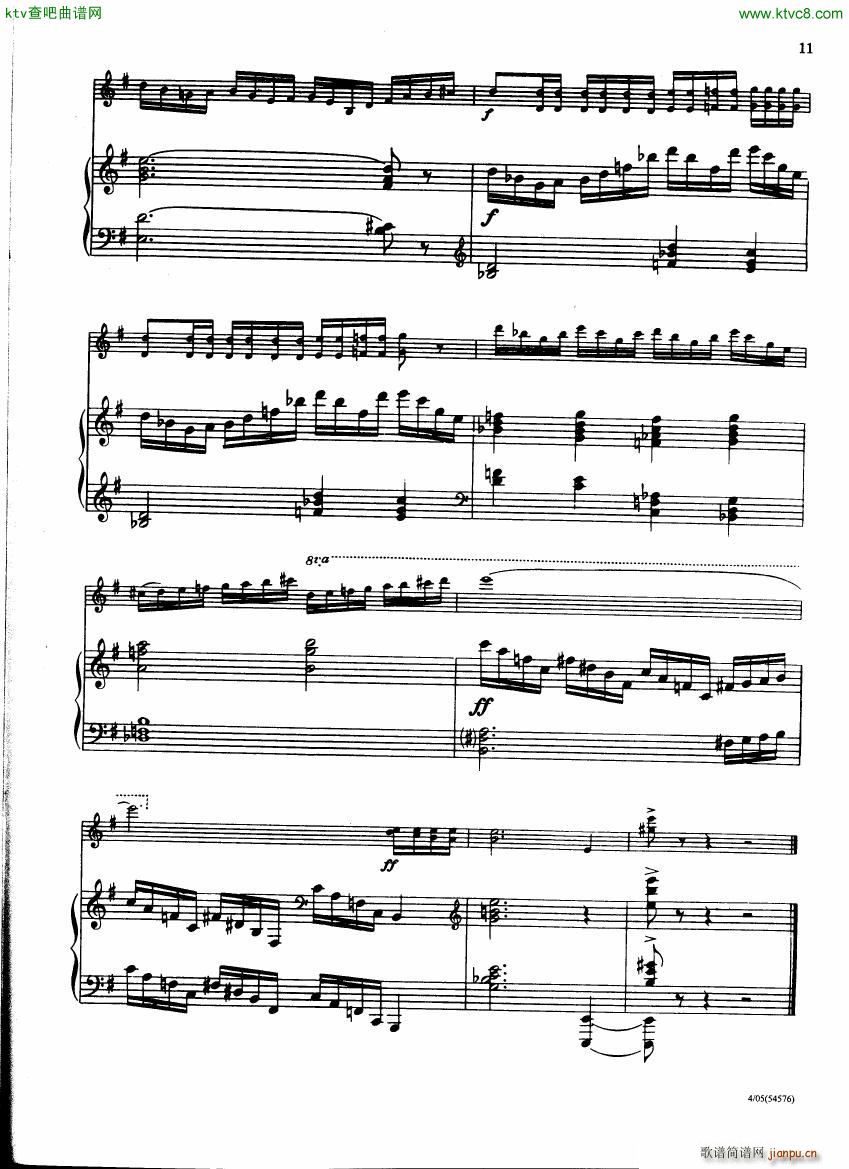 Berkeley Elegy and Toccata Violin and Piano11