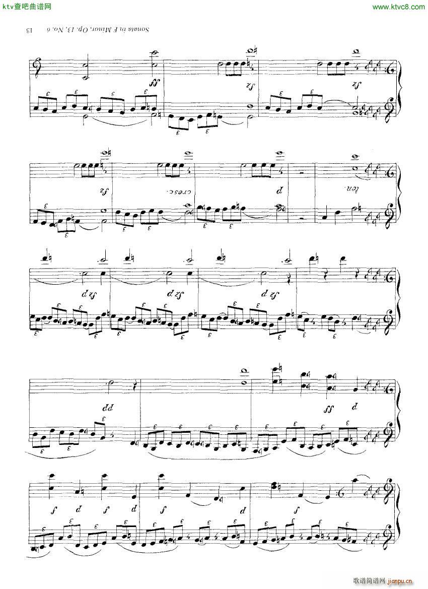 Clementi 13 6 Sonata Fminor 1 25