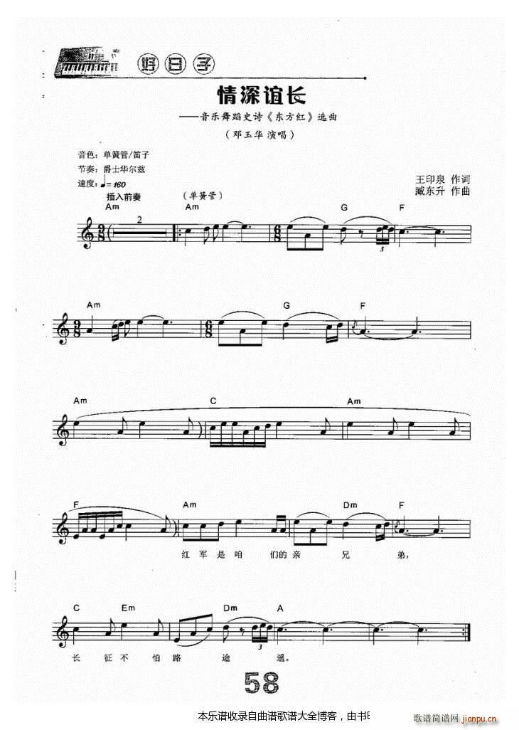 电子琴情深谊长1