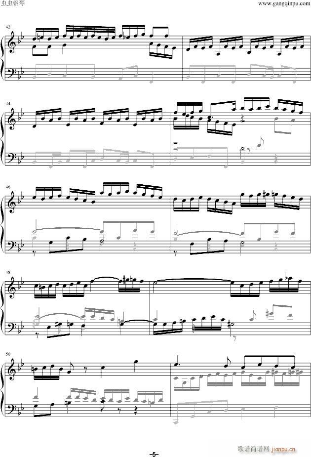 BWV578 Littlle Fugue_巴赫-P.E.Bach5