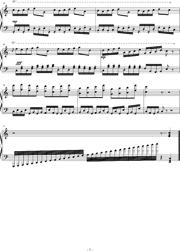 欢乐畅想曲_我学钢琴3