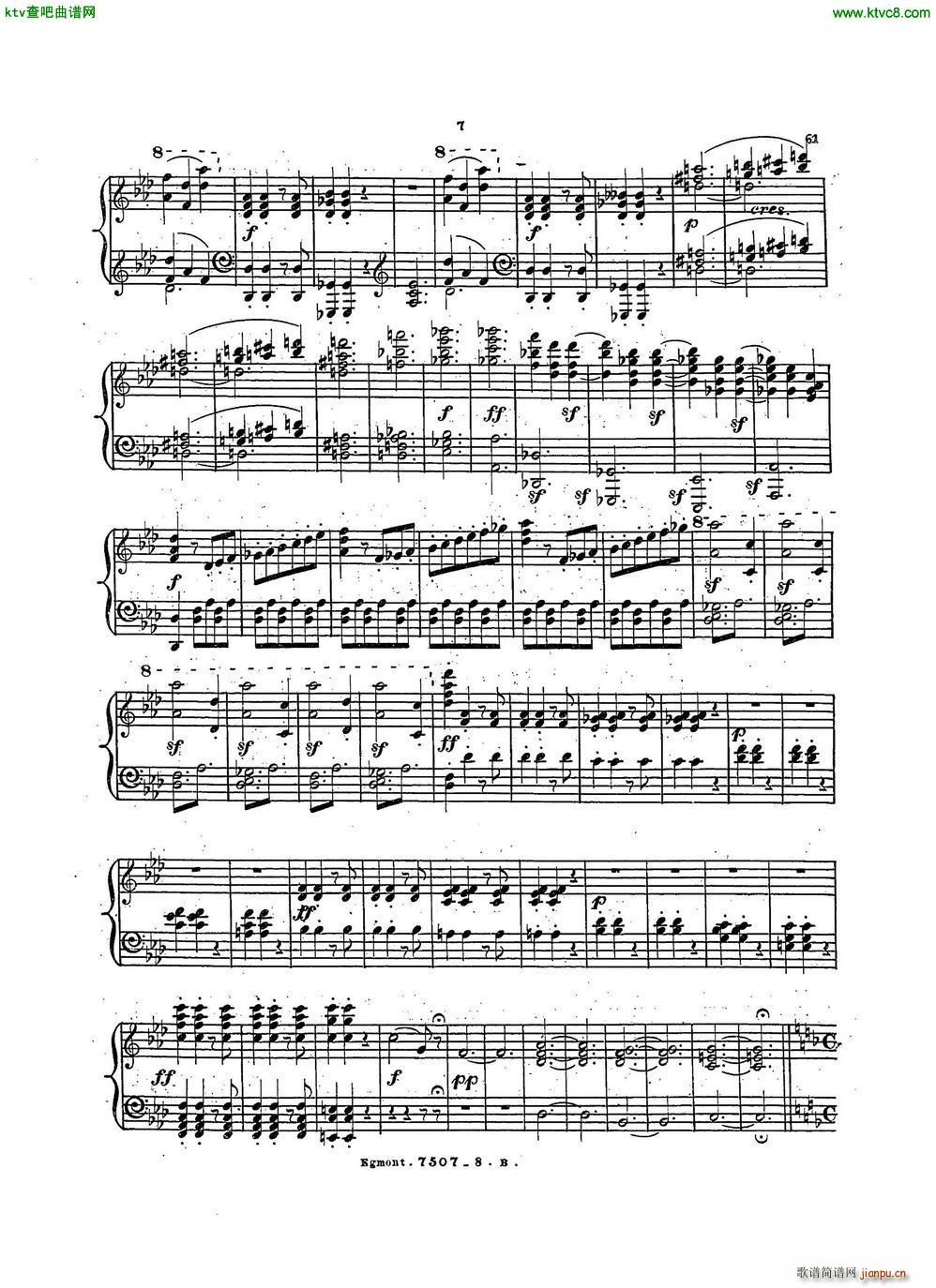 Beethoven op 84 Egmont Overture arr Weiss6