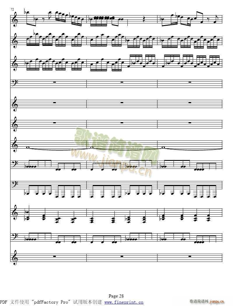 维瓦尔蒂 四季 冬 小提琴协奏曲25 324