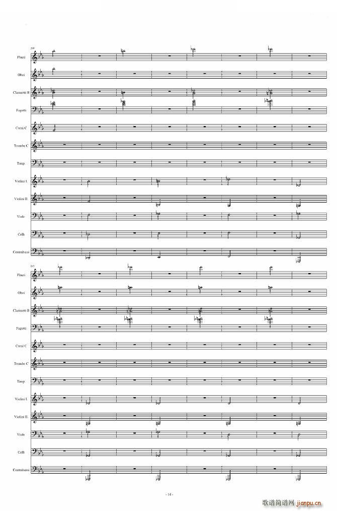 命运交响曲（潦草）_贝多芬 beethoven14