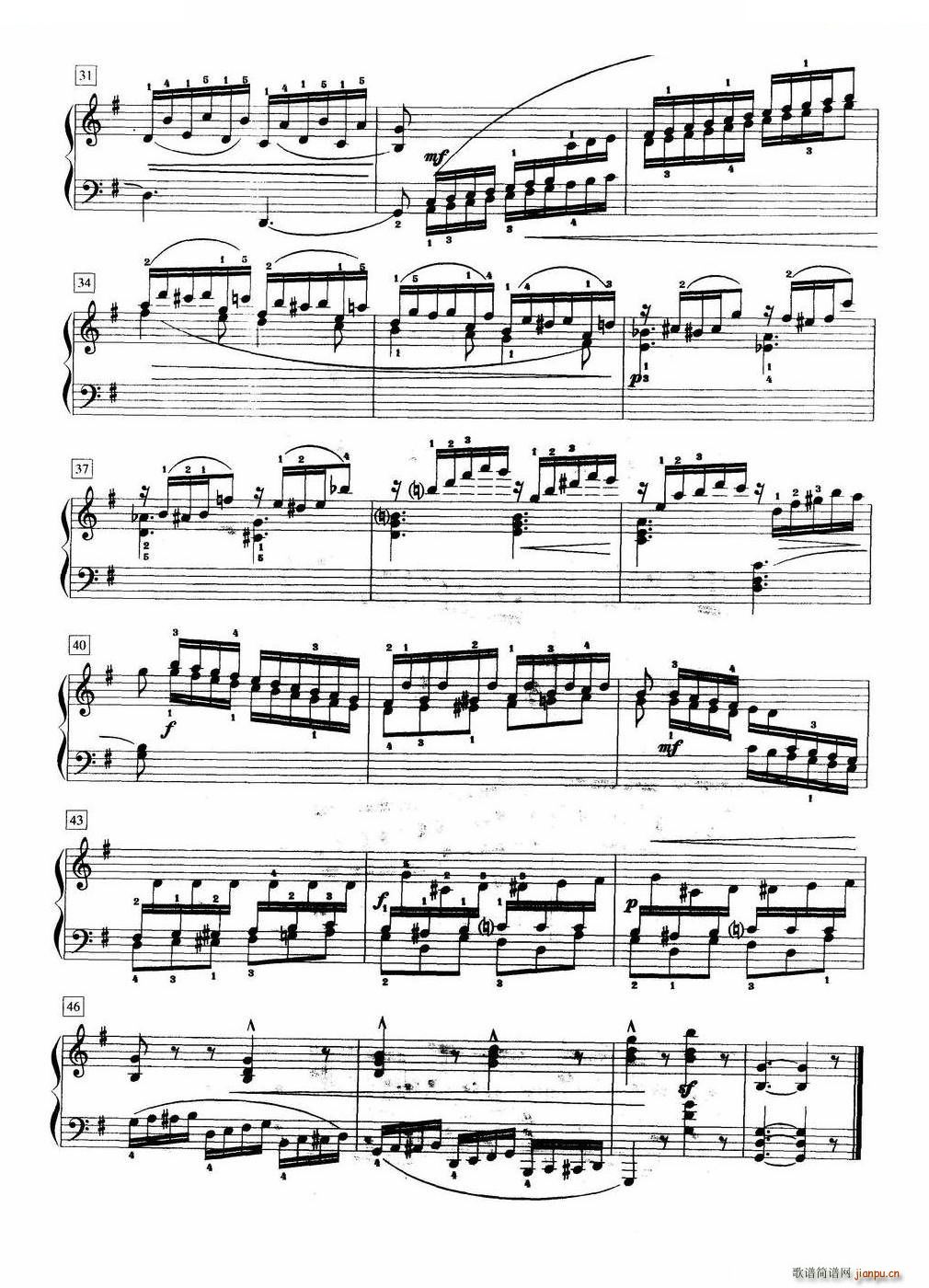 练习曲（六级A 1 ）3