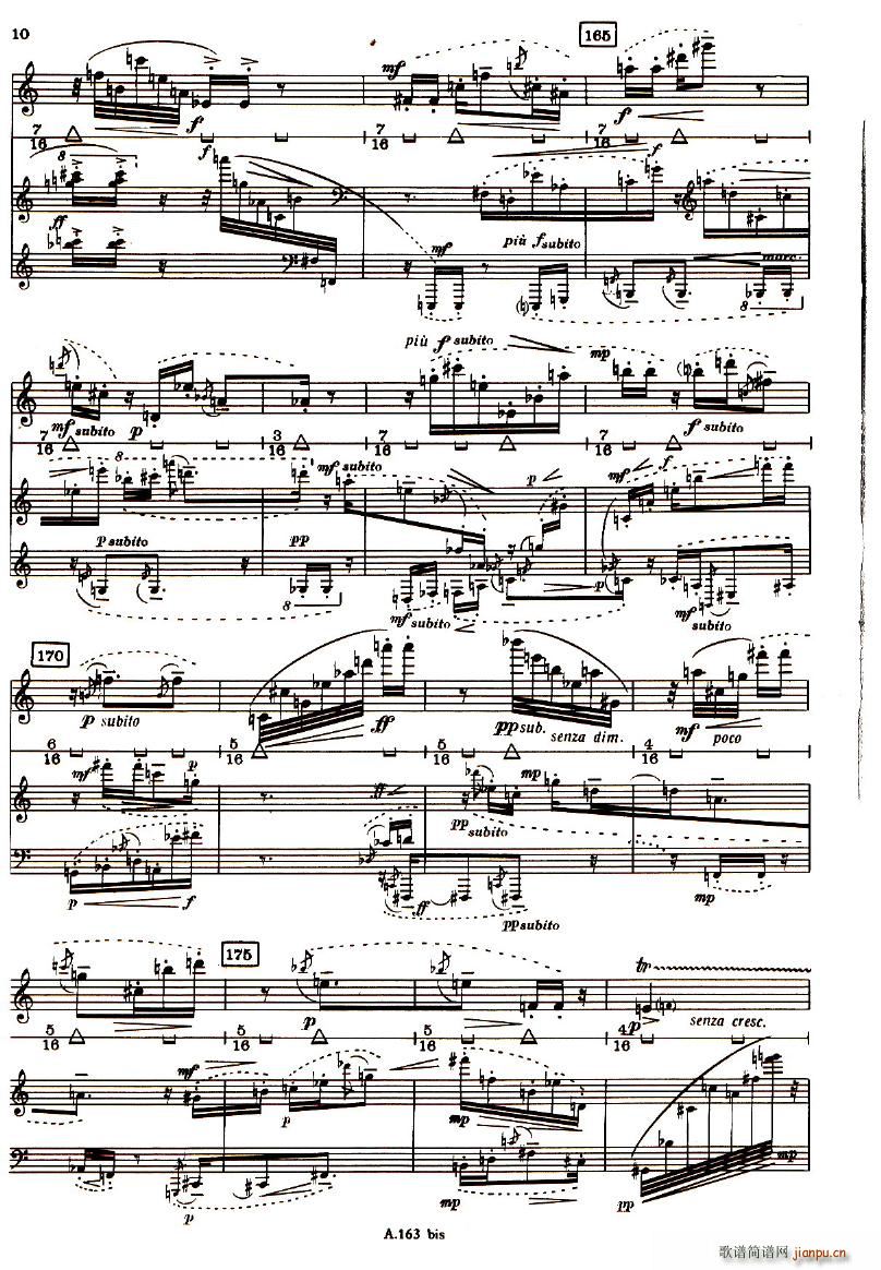 Boulez Sonatine Pour Flute Et Piano10