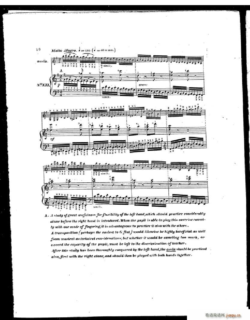 Czerny Etudes de la Velocite27