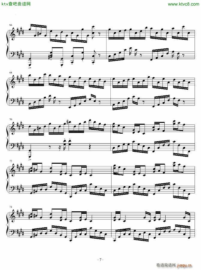 克罗地亚狂想曲改编独奏版_马克西姆 Maksim Mrvica7