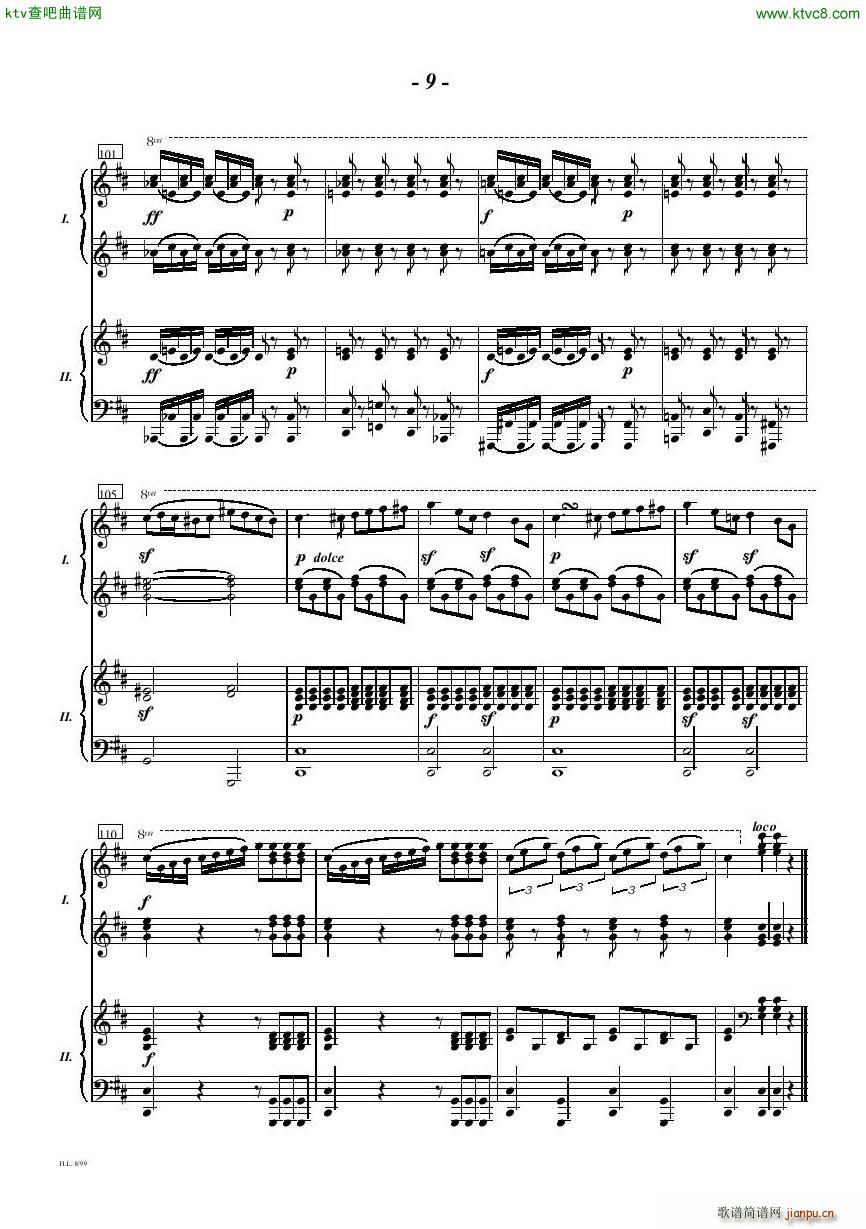 Diabelli Sonata Op33 For Two Pianos9
