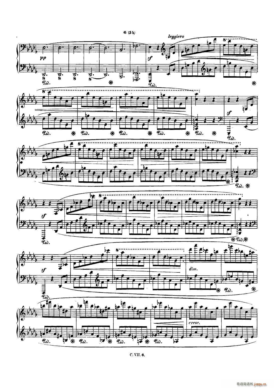 肖邦 钢琴谐谑曲 Chopin Scherzo（No 3 升c小调 Op 39）5