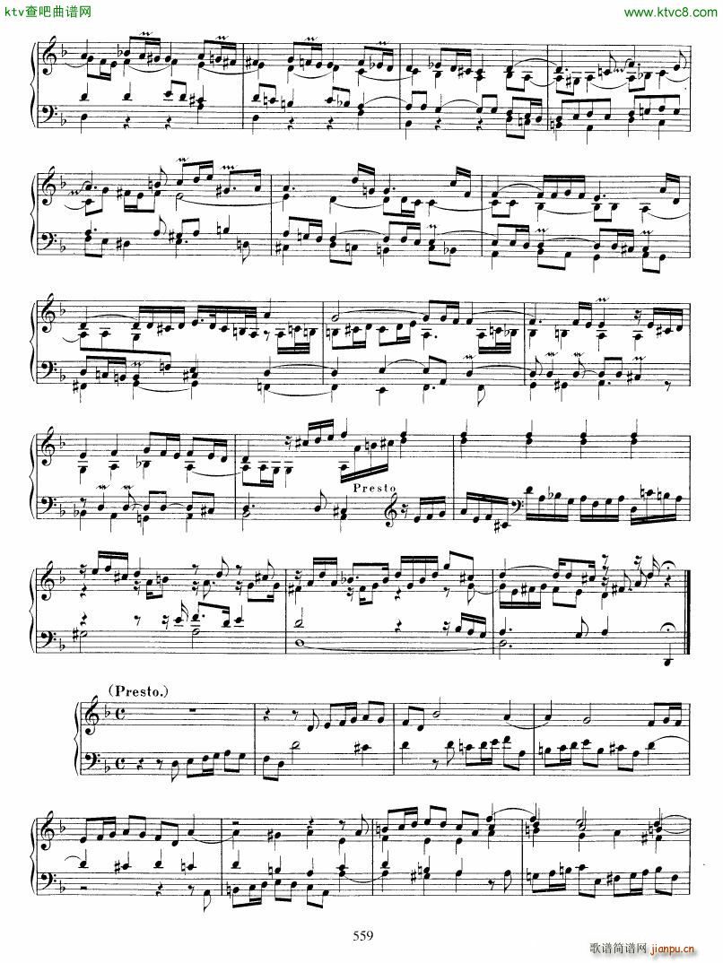 Bach JS BWV 913 Toccata in d2