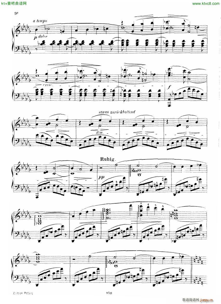 D Albert op 16 no 4 Ballade8