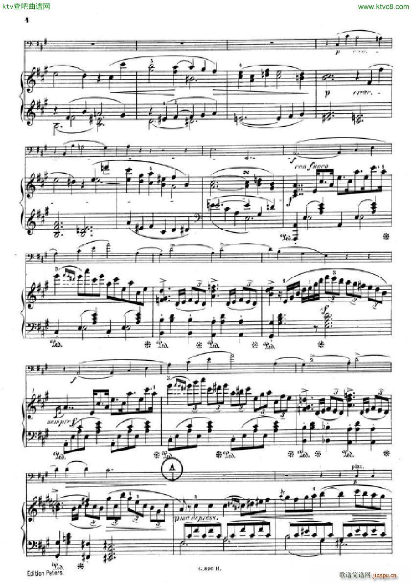 Hummel Sonata for cello and piano2
