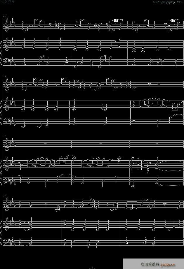 孤单心事（男生版）-_蓝又时3