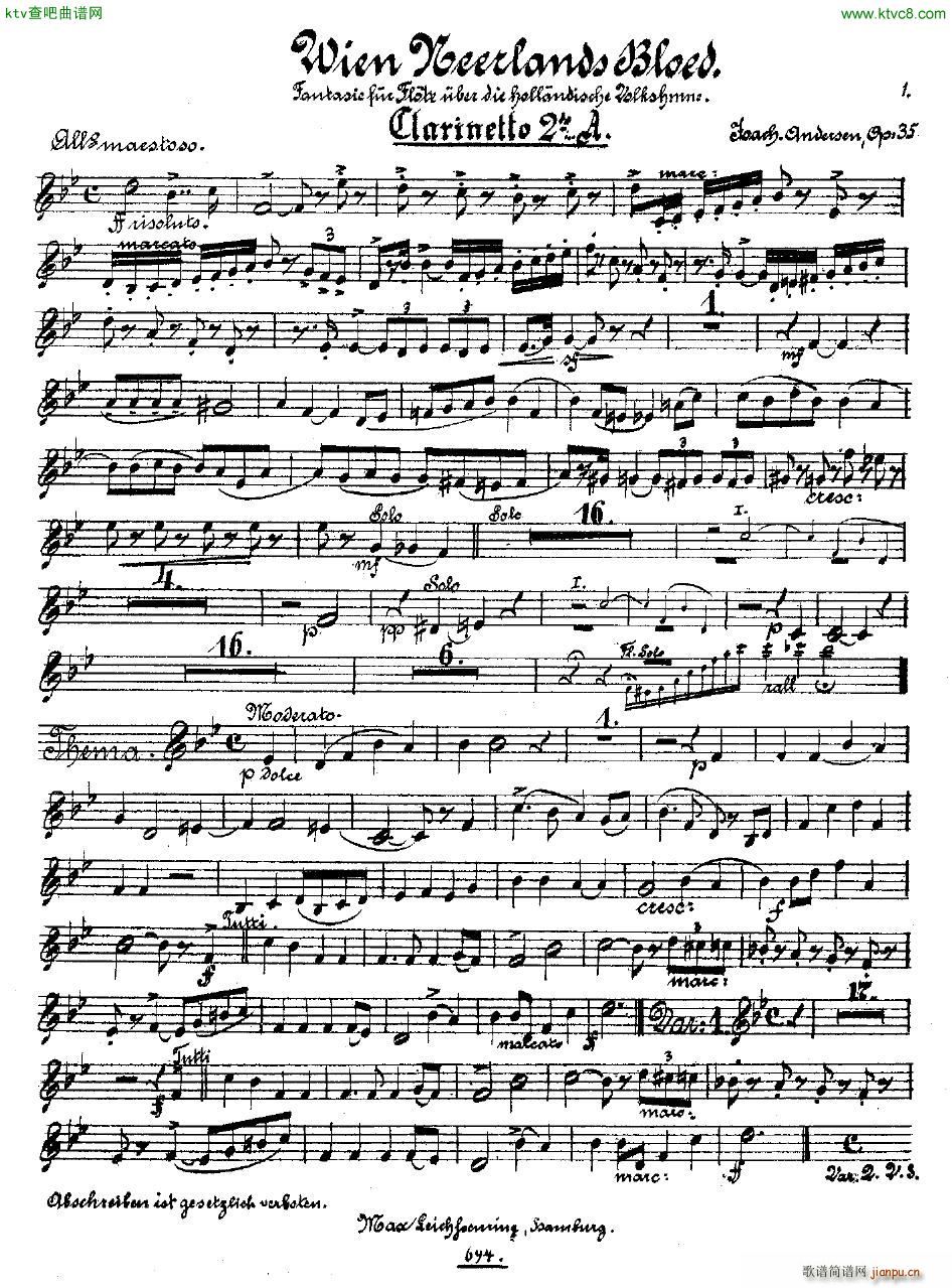 Andersen op 35 Wien Neerlands Bloed orch pts29