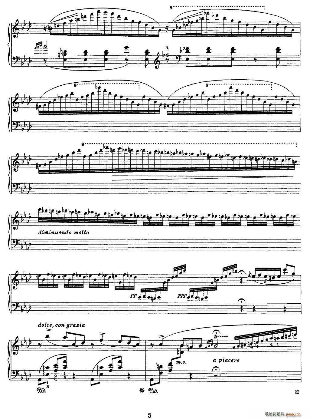 12首超级技巧练习曲 Ricordanza（回忆）5