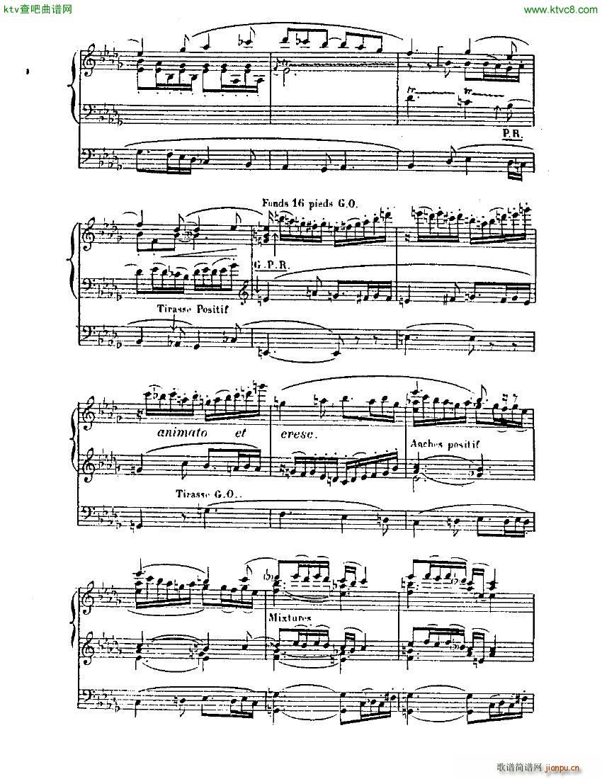 Blin Rene Symphonie mvt 1 solo organ6